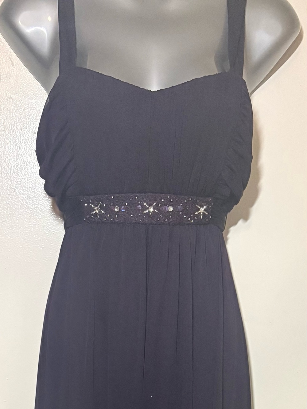 Vintage Y2K Connected Apparel Purple Mesh Overlay Maxi Gown-Whimsigoth Fairy